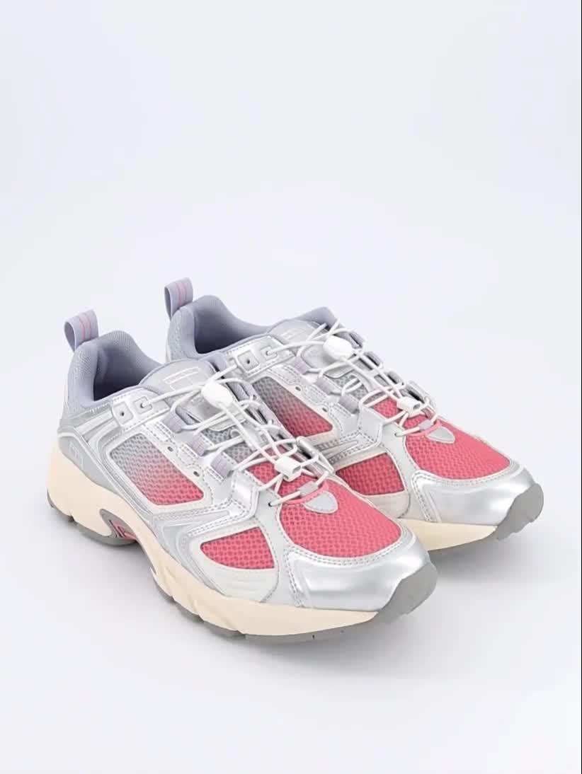 Video of tommy-jeans-jean-runner-mesh-trainer-silver