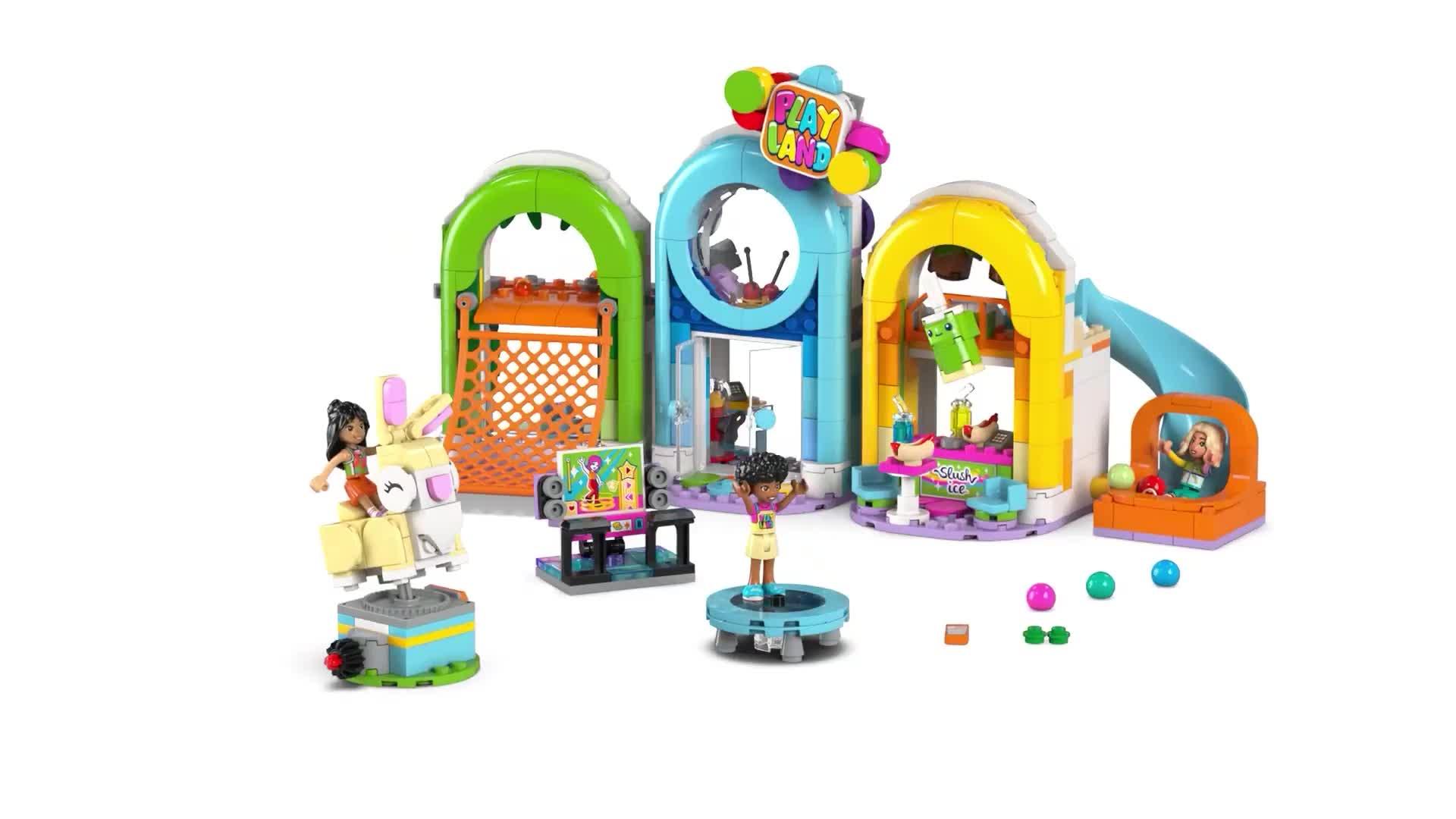 Video of lego-friends-fun-indoor-playground-toy-42686