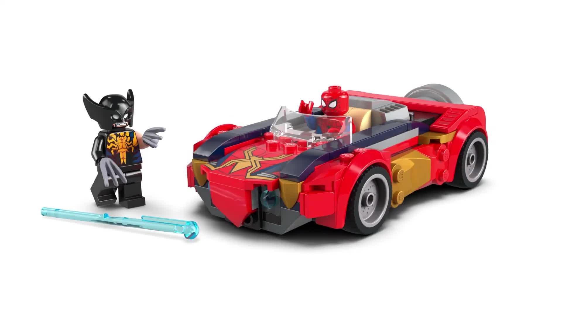 Image thumbnail 8 of 8 of LEGO Super Heroes Spider-Man Car vs. Venomized Wolverine (76336)