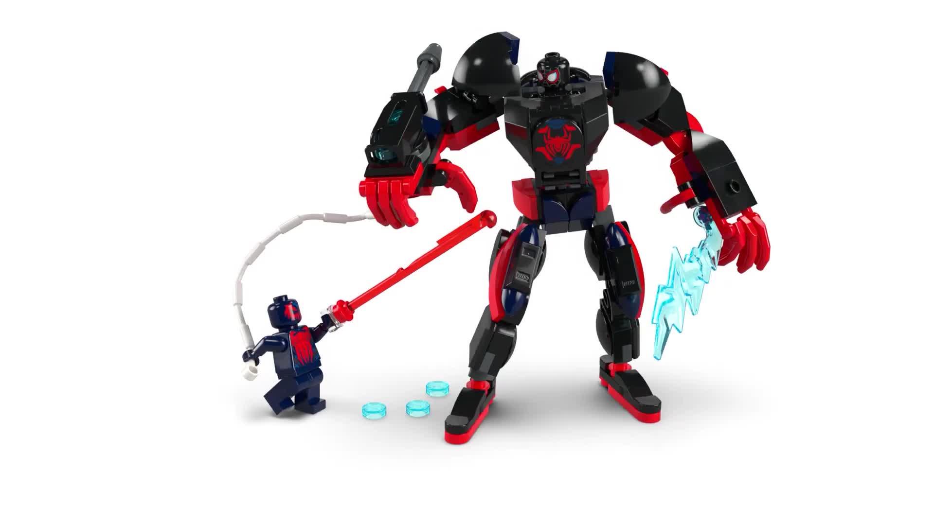 Image thumbnail 8 of 8 of LEGO Super Heroes Miles Morales Mech vs. Spider-Man 2099 - 76337