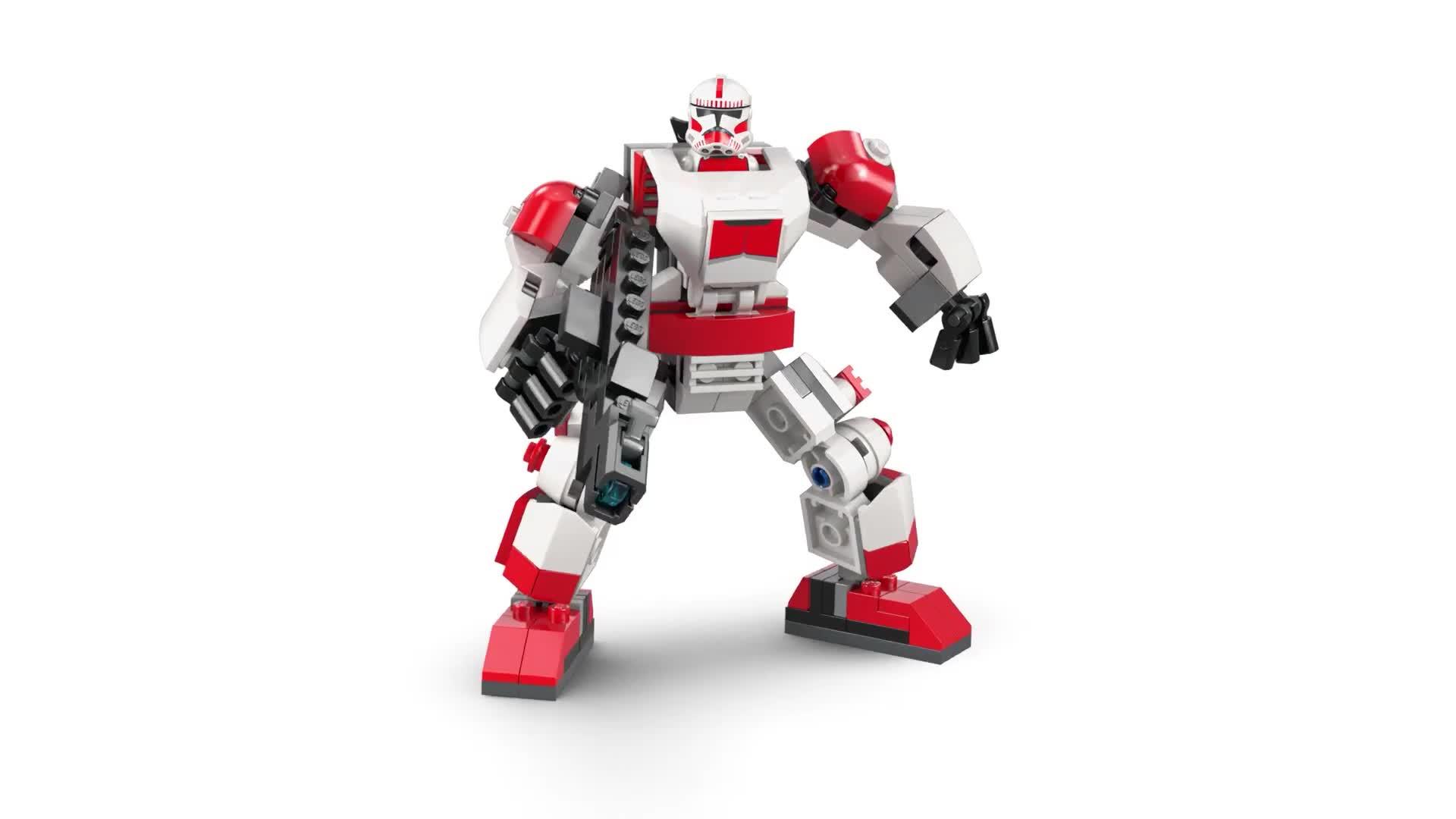 Image thumbnail 8 of 8 of LEGO Star Wars Clone Shock Trooper Mech Set 75448