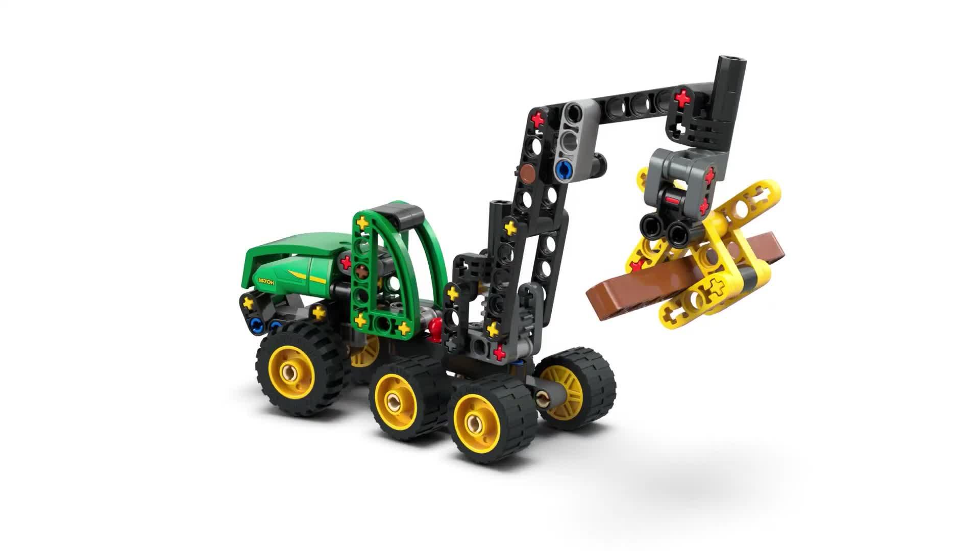 Video of lego-technic-john-deere-1470h-wheeled-harvesternbsp42218