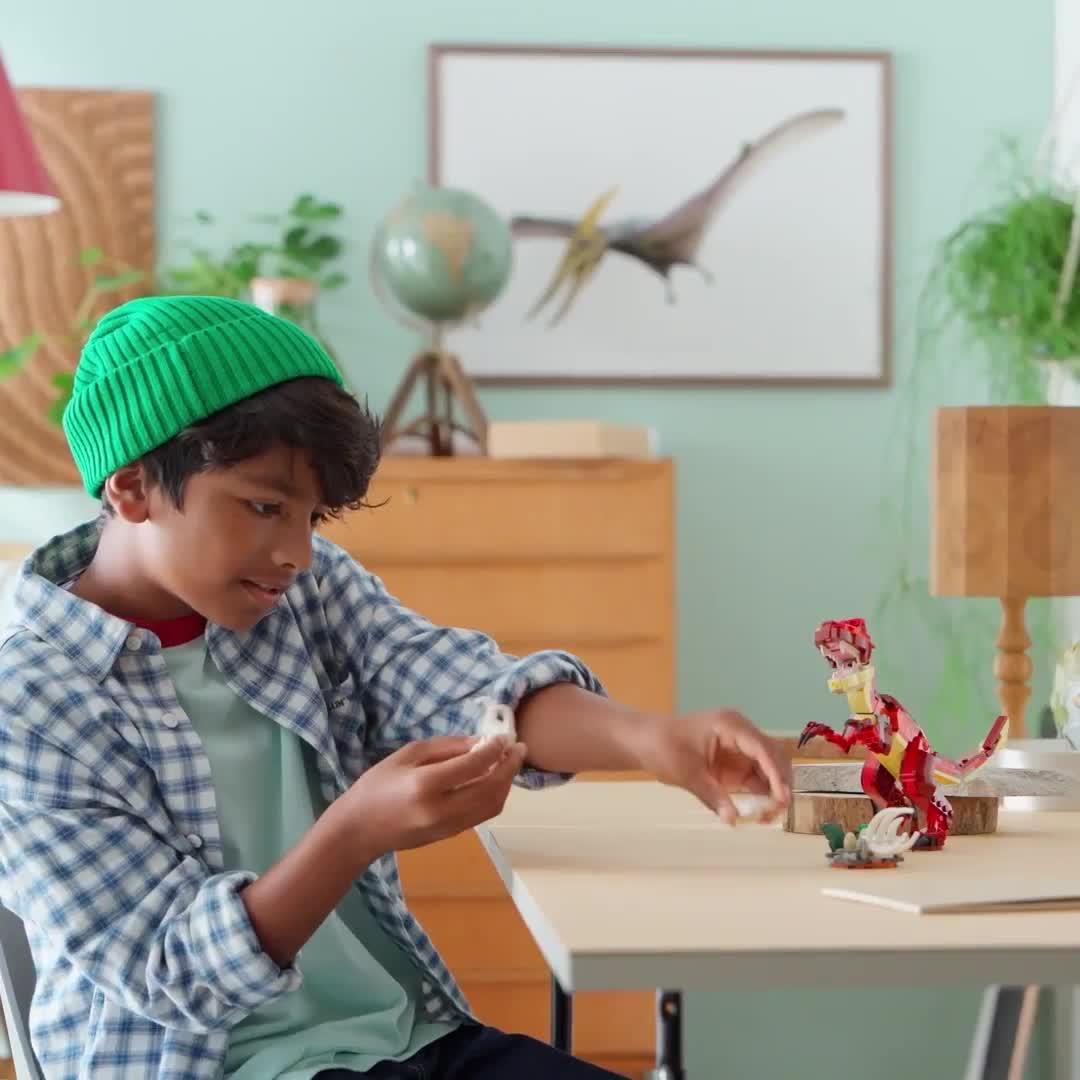 Image thumbnail 8 of 8 of LEGO Creator 3in1 Fierce Dinosaur Toy 31379