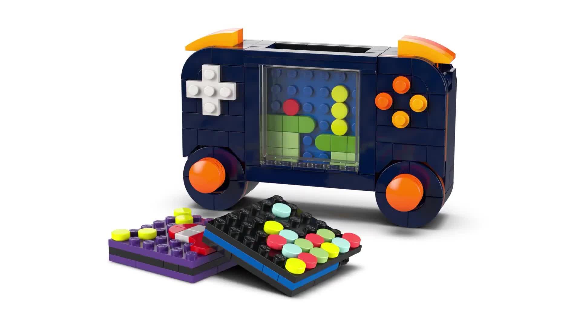 Image thumbnail 8 of 8 of LEGO Creator 3 in 1 Retro Gaming Console Toy 31380