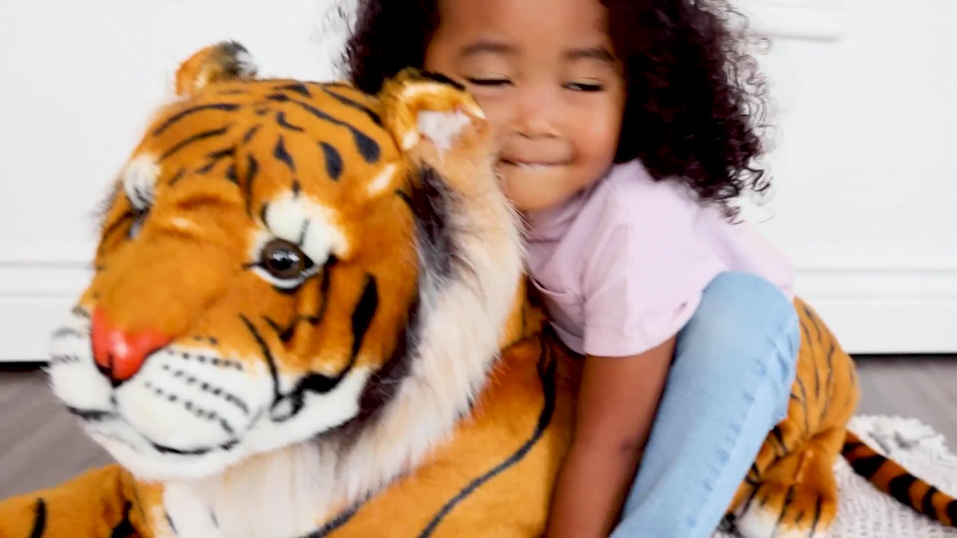 Image thumbnail 8 of 8 of Melissa & Doug Tiger Plush