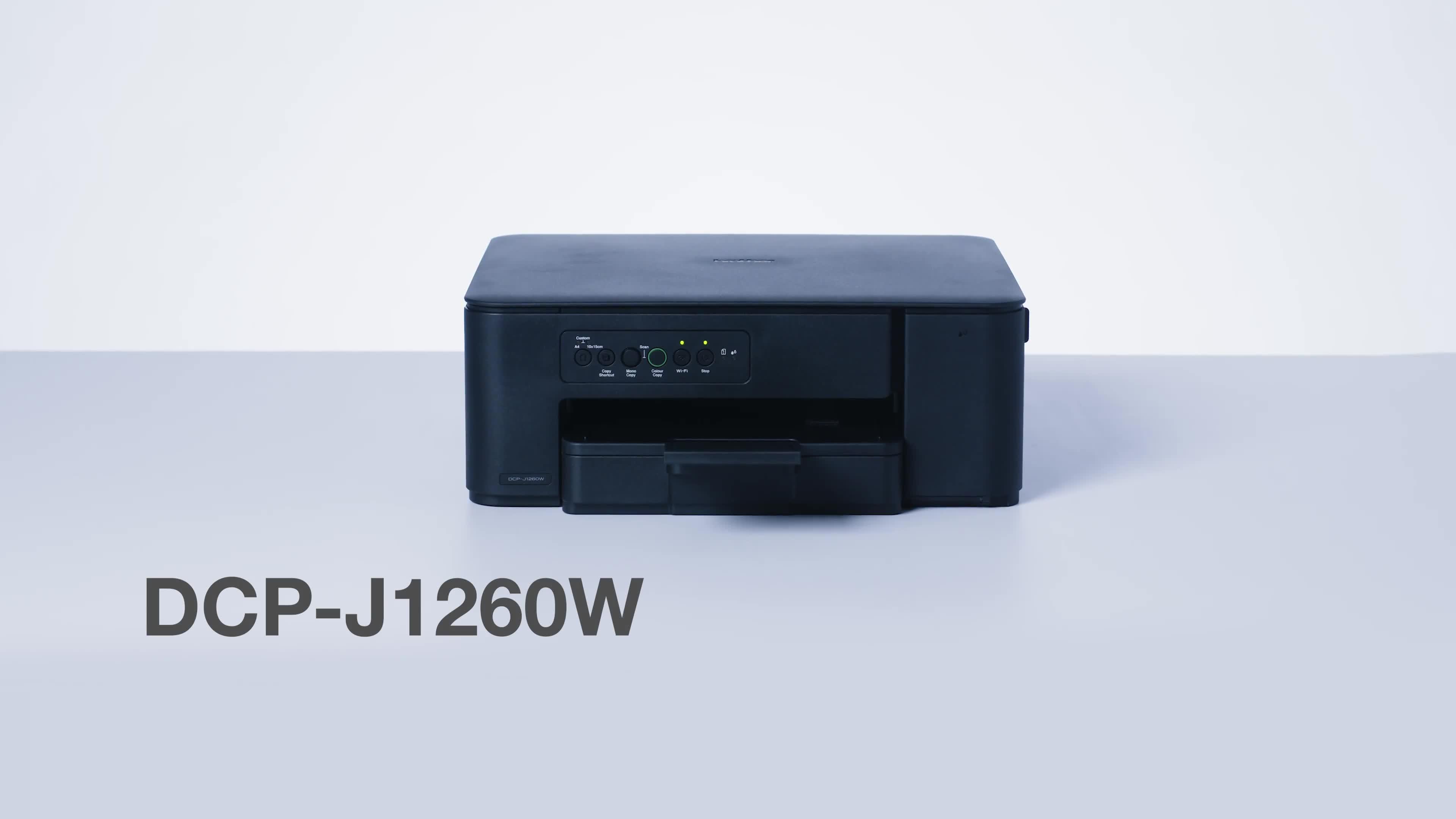 Video of brother-dcp-j1260w-compact-3-in-1-wireless-inkjet-printer