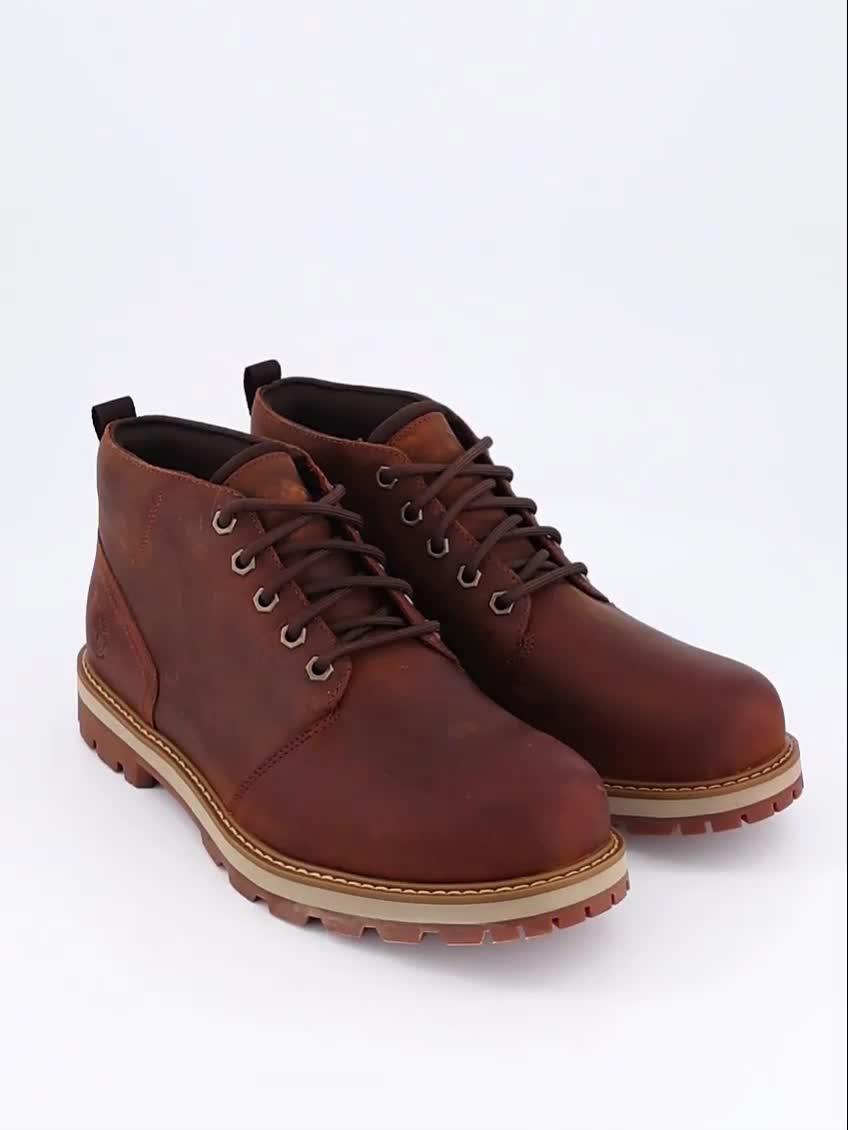 Video of timberland-britton-road-waterproof-chukka-boot-brown