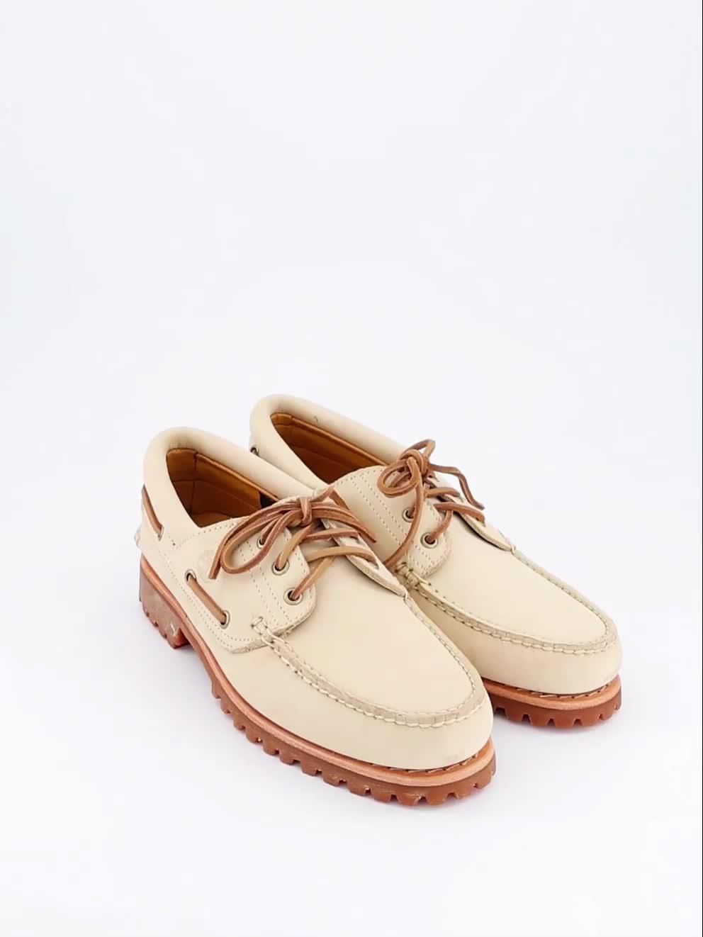 Video of timberland-timberland-authentic-boat-shoe-light-beige