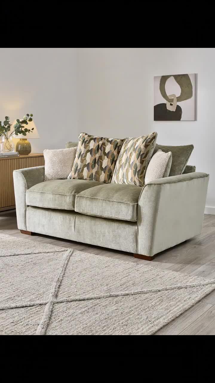 Image thumbnail 8 of 8 of The Very Collection Clover 2 Seater Scatterback Sofa&nbsp;- Made to Order in the UK