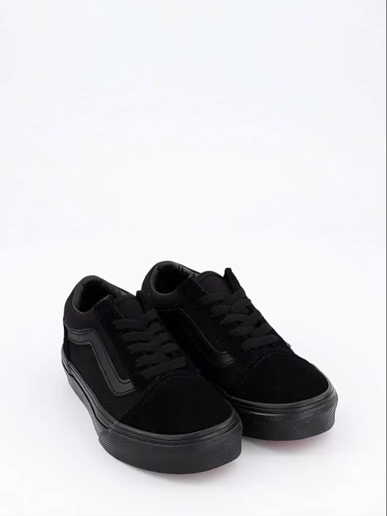 Video of vans-kids-old-skool-black