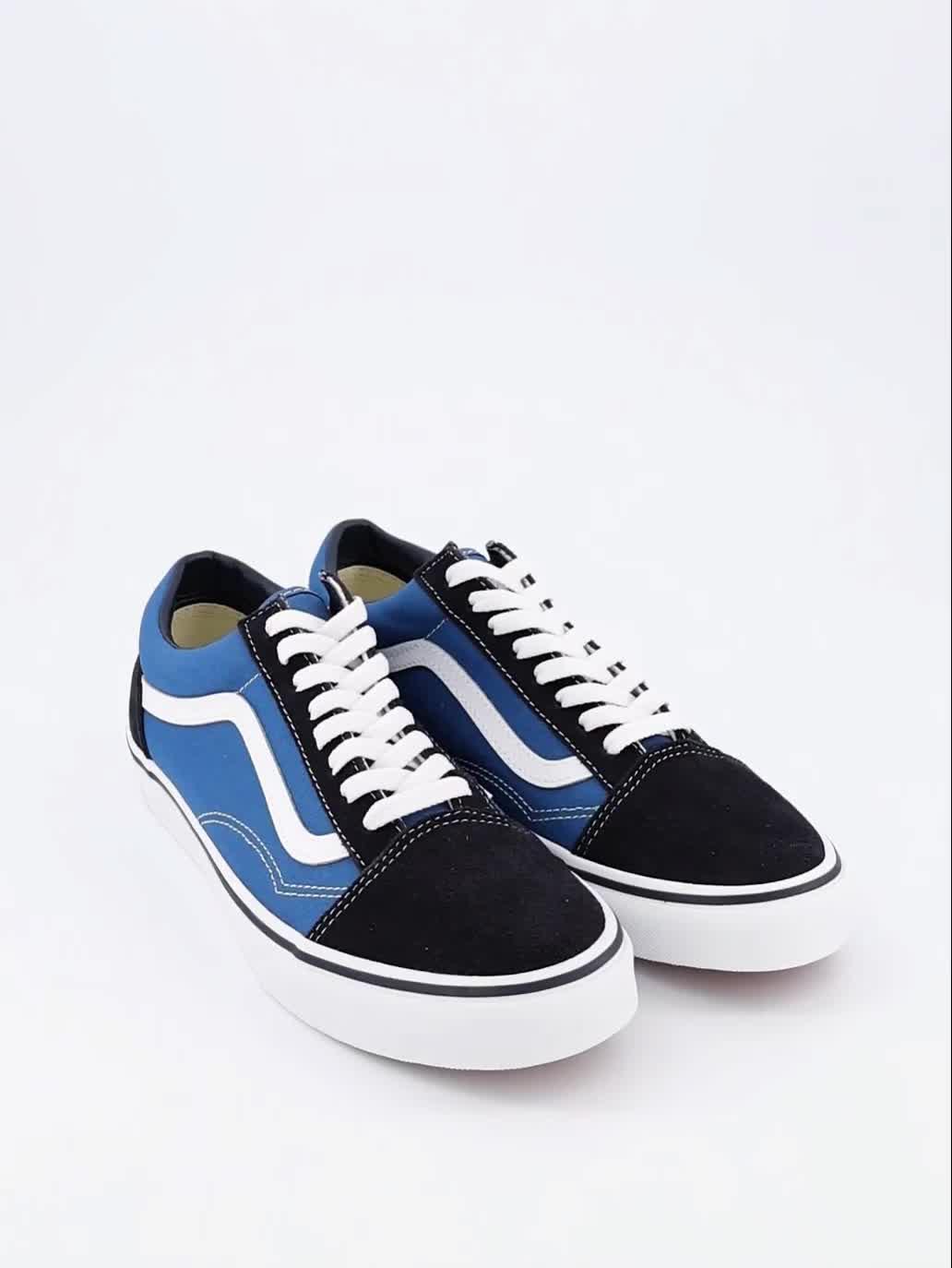 Video of vans-unisex-old-skool-blue