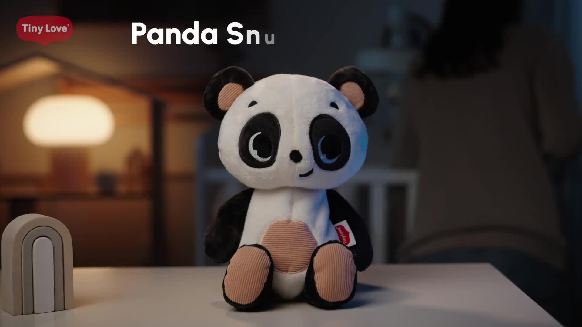 Video of tiny-love-snuggly-buddy-panda