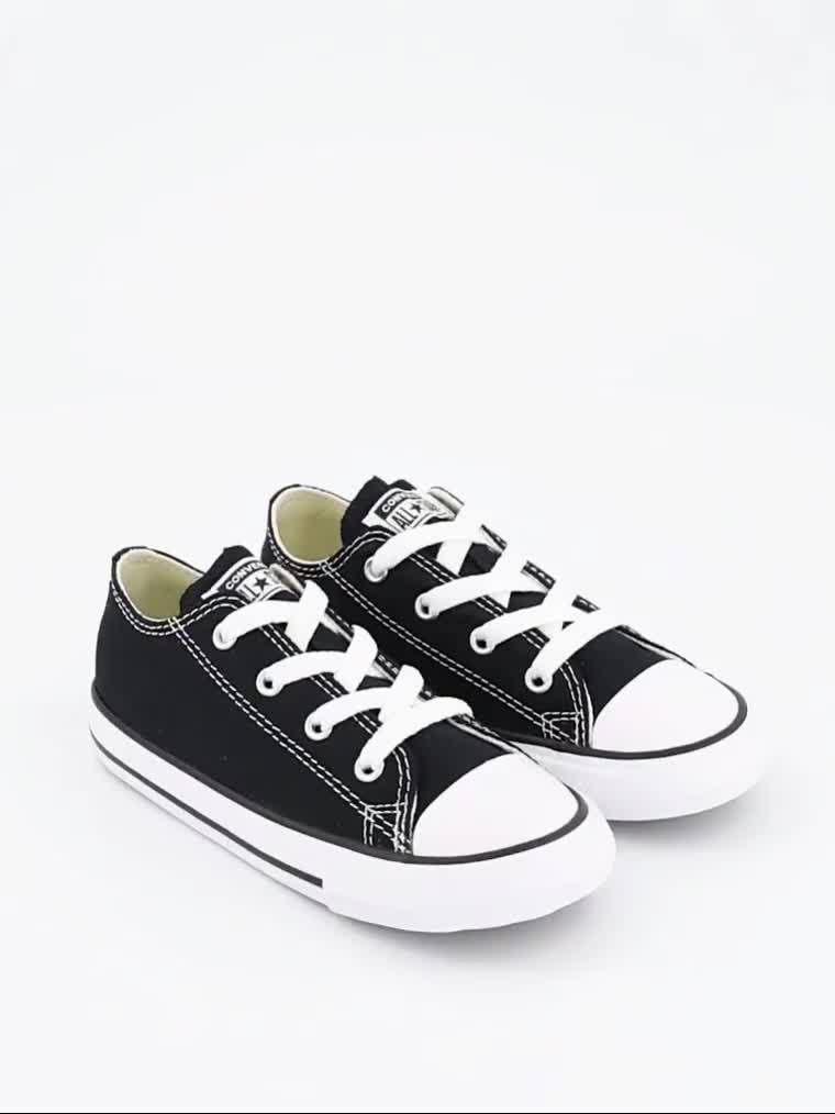 Video of converse-infant-all-star-ox-trainers-black