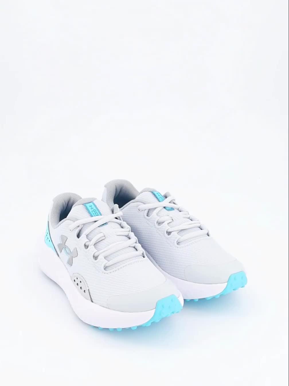 Image thumbnail 7 of 7 of UNDER ARMOUR Junior Golf Surge Sl Trainers - Grey