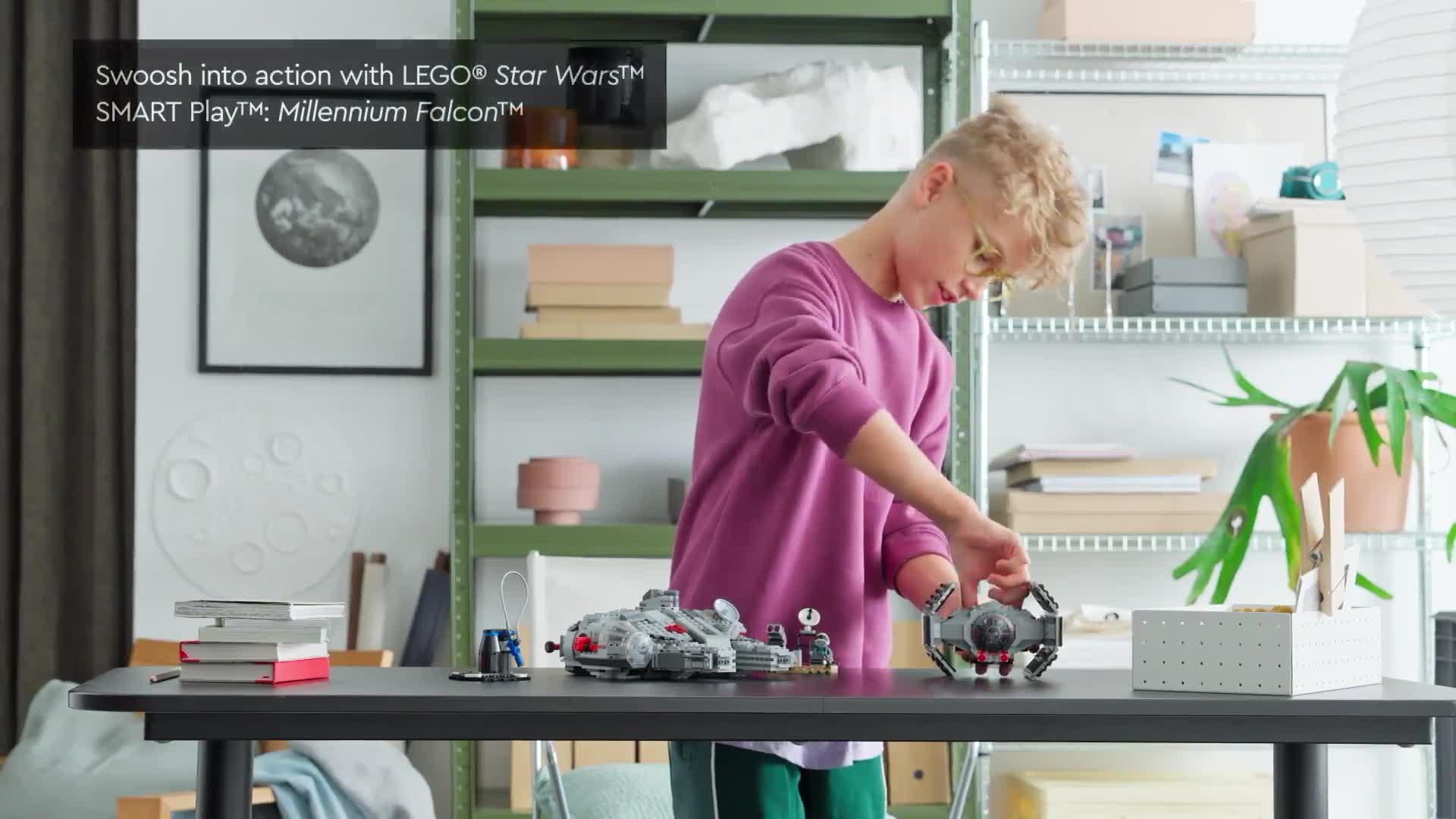 Image thumbnail 8 of 8 of LEGO Star Wars SMART Play: Millennium Falcon 75426