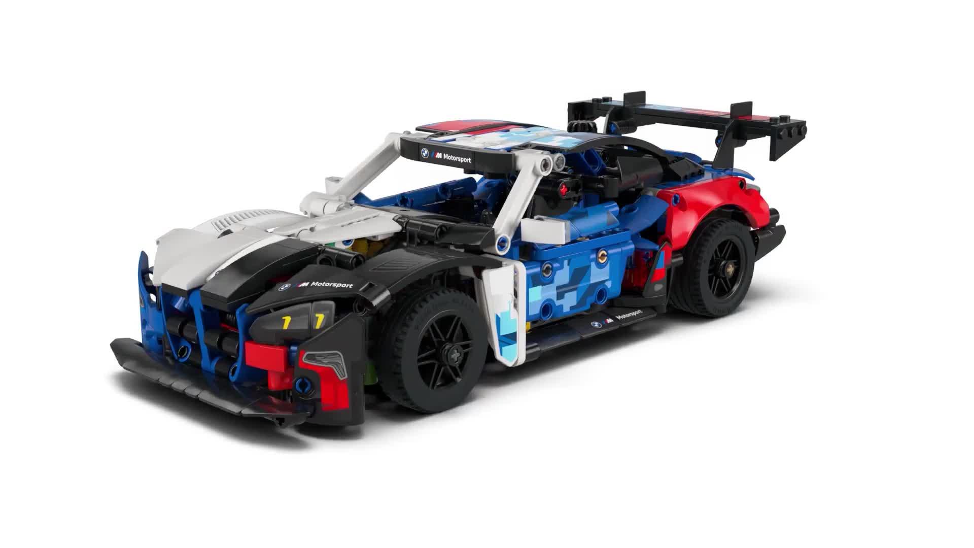 Video of lego-technic-bmw-m4-gt3-evo-race-car-model-kit-42226