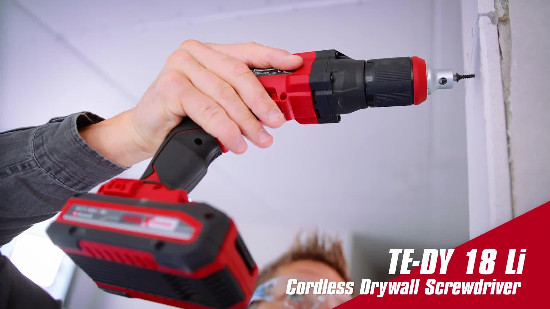 Video of einhell-pxc-18v-drywall-screwdriver-body-only
