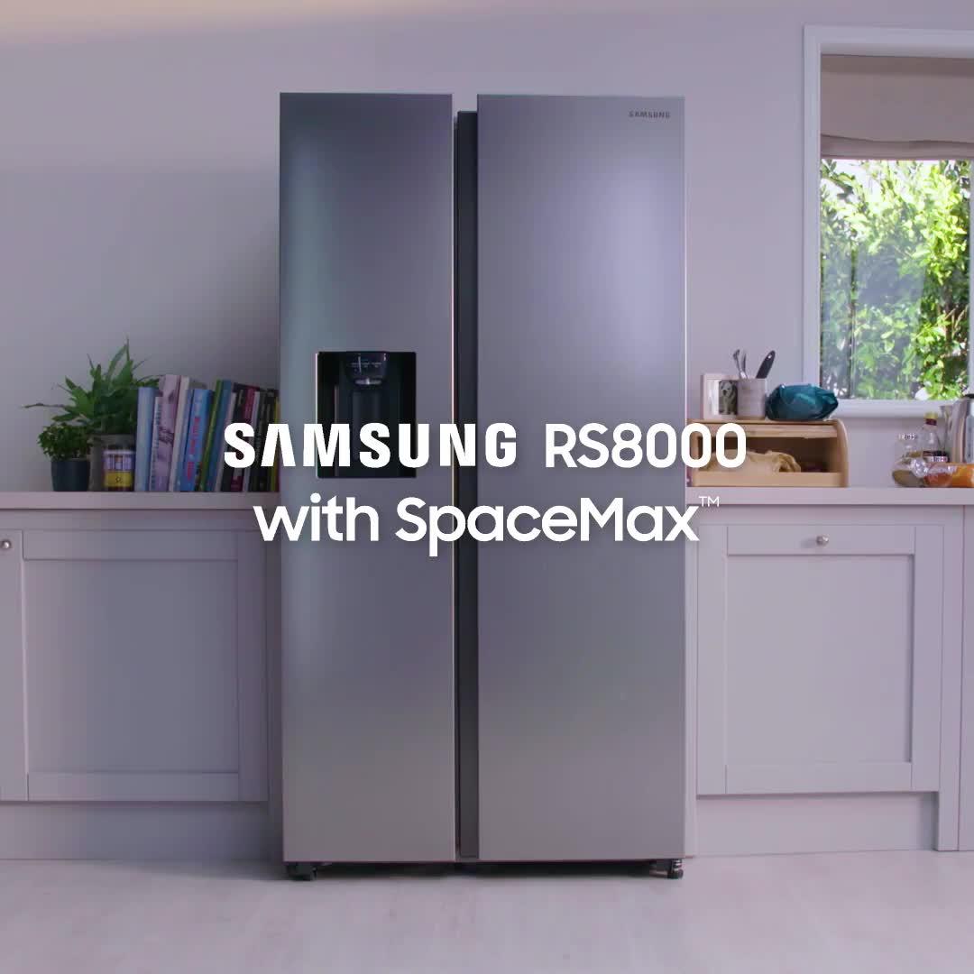 Image thumbnail 8 of 8 of Samsung Series 7&nbsp;RS57DG410EM9EU 578-Litre,&nbsp;Smart American Fridge Freezer with SpaceMax Technology&nbsp;- Silver