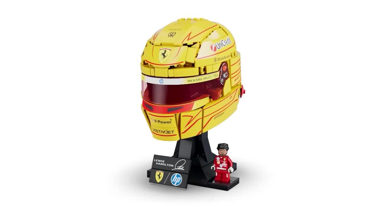 Image thumbnail 8 of 8 of LEGO LEGO Editions 43022 Scuderia Ferrari HP Lewis Hamilton Helmet Set