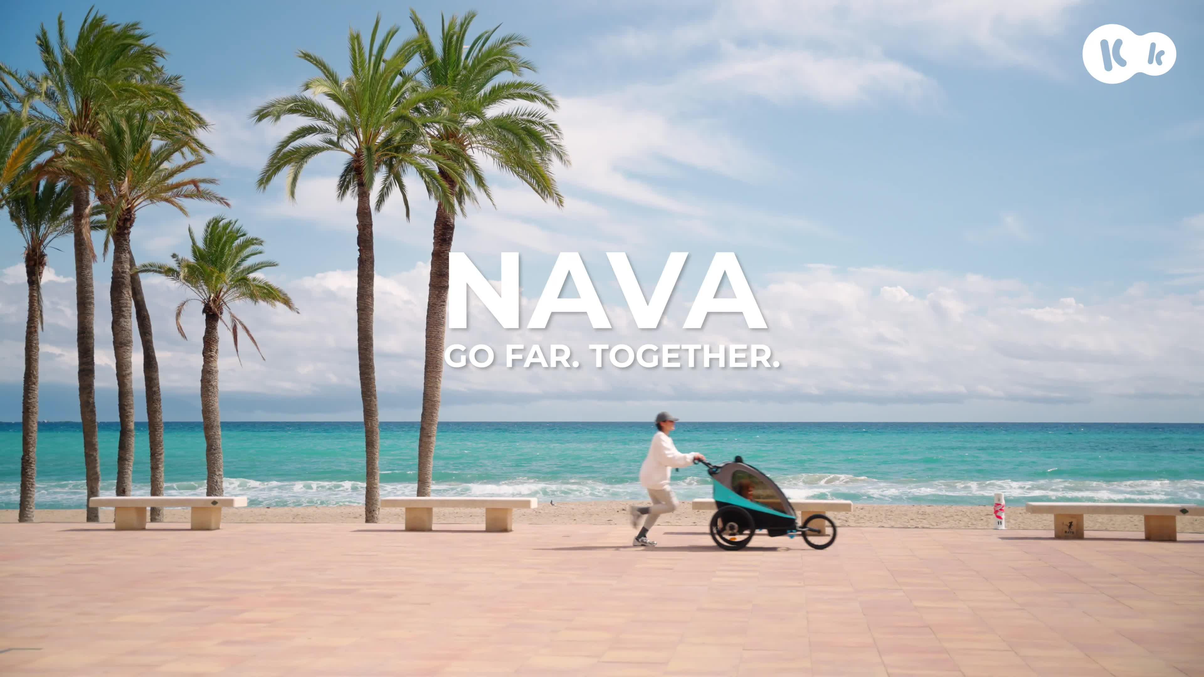 Video of kinderkraft-nava-strollerjogger-blue