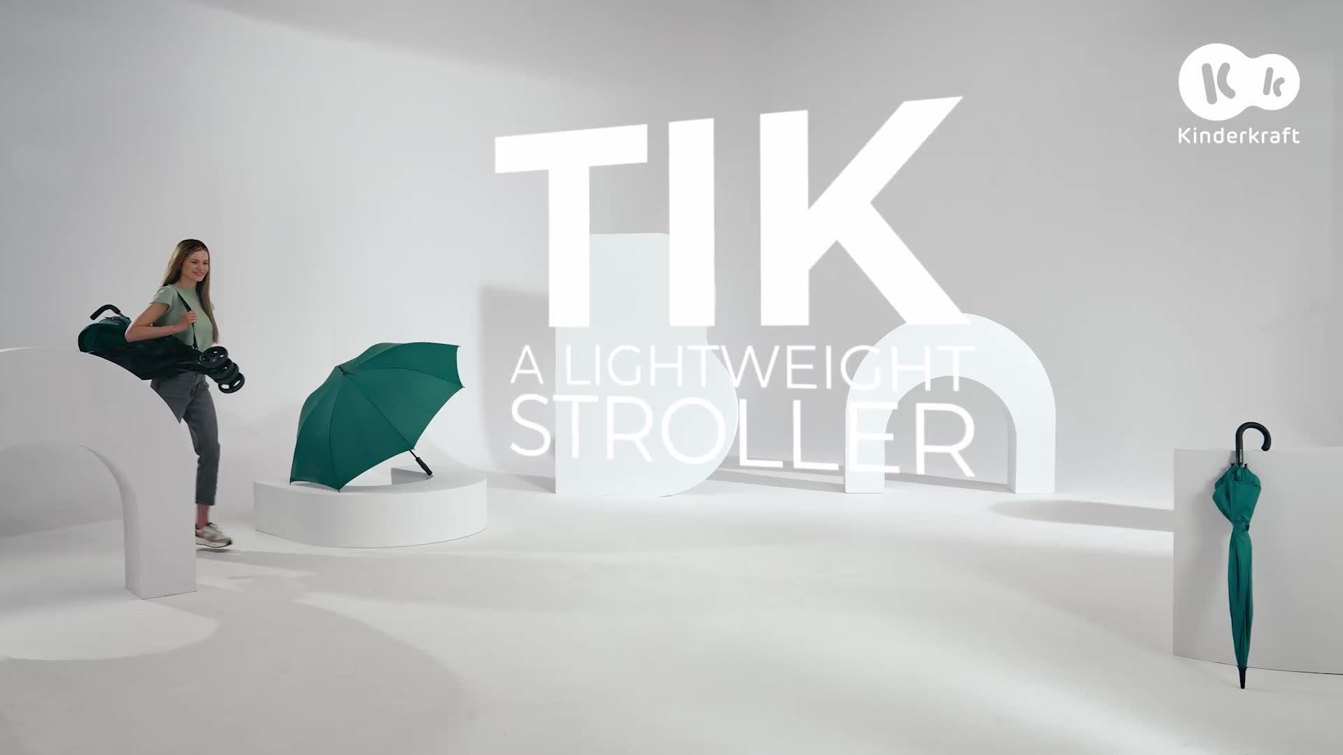 Image thumbnail 8 of 8 of Kinderkraft Tik Umbrella Pushchair - Beige