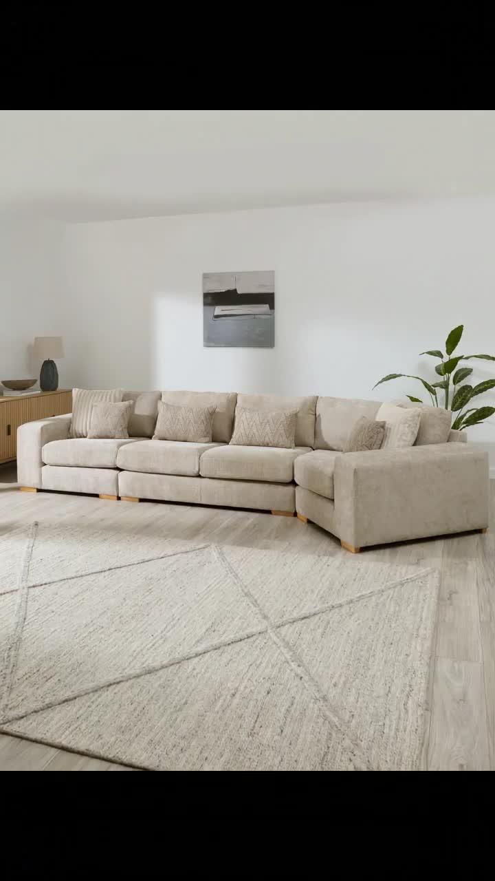 Image thumbnail 8 of 8 of The Very Collection Broadgate Large Right Hand Cozy Modular Sofa - Made to Order in the UK