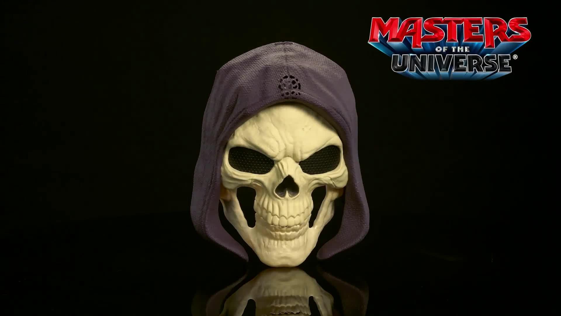 Image thumbnail 8 of 8 of Masters Of The Universe Skeletor Mask, 2026 Movie Look, Lights &amp; Sounds Roleplay Costume Face Cover