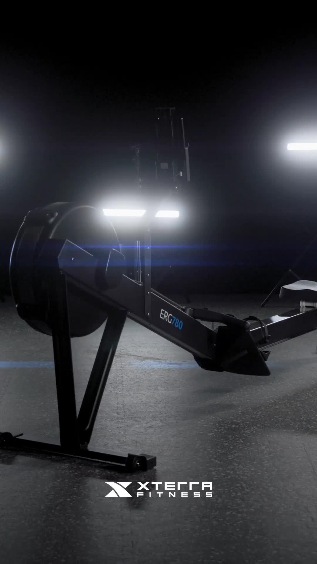 Video of xterra-fitness-erg780-air-rowing-machine