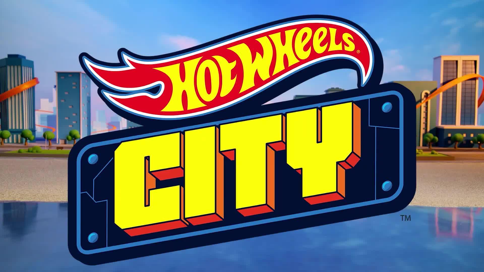Image thumbnail 7 of 7 of Hot Wheels City Shark Chomp Beach Playset &amp; 1:64 Scale Die-Cast Toy Car