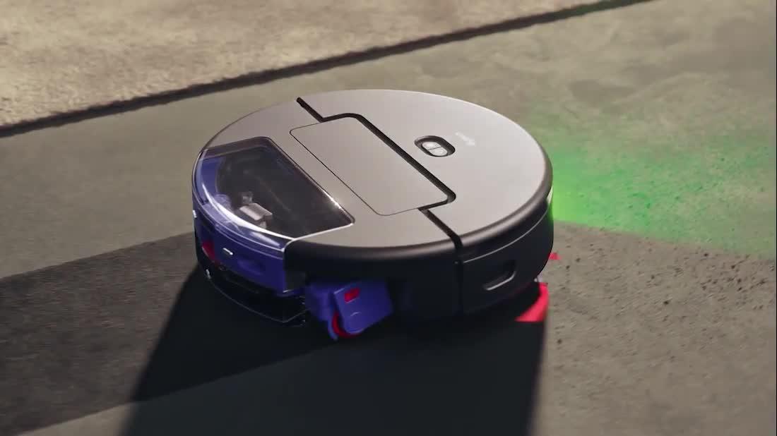 Video of dyson-spotscrubtrade-ai-wet-and-dry-robot-vacuum-cleaner