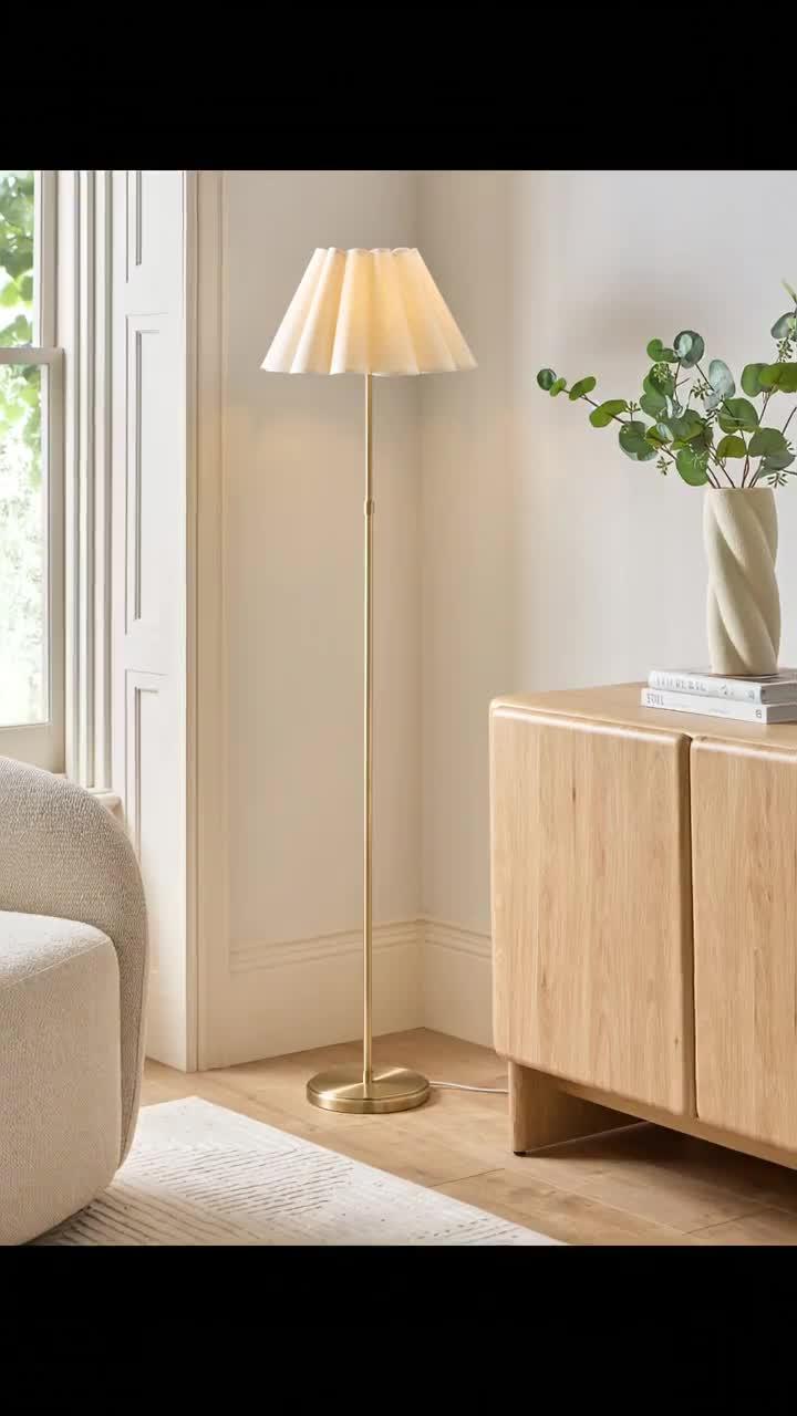 Image thumbnail 8 of 8 of The Very Collection Scalloped Shade Floor Lamp