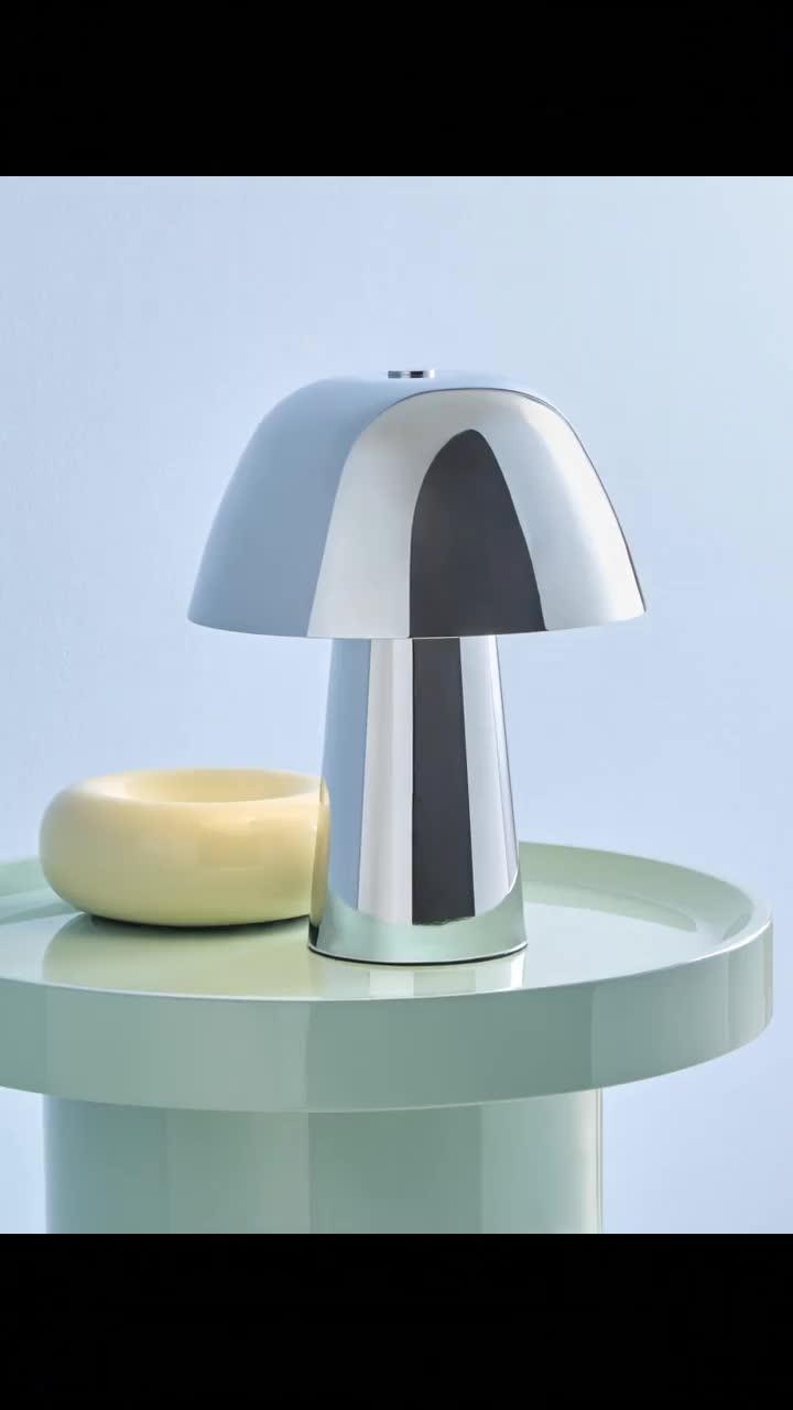 Image thumbnail 6 of 6 of The Very Collection Dome Table Lamp - Chrome