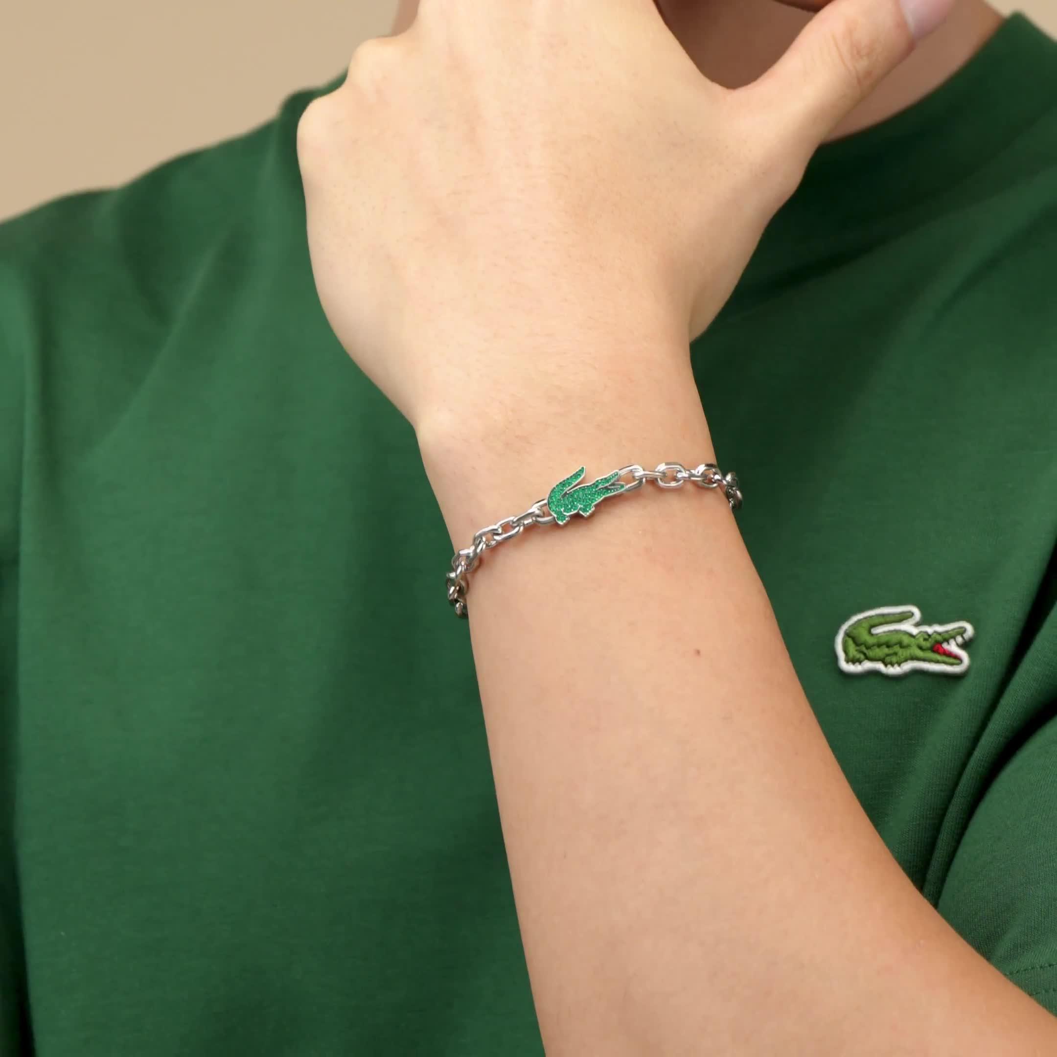 Image thumbnail 6 of 6 of Lacoste Mens Arthor Stainless Steel Link Bracelet