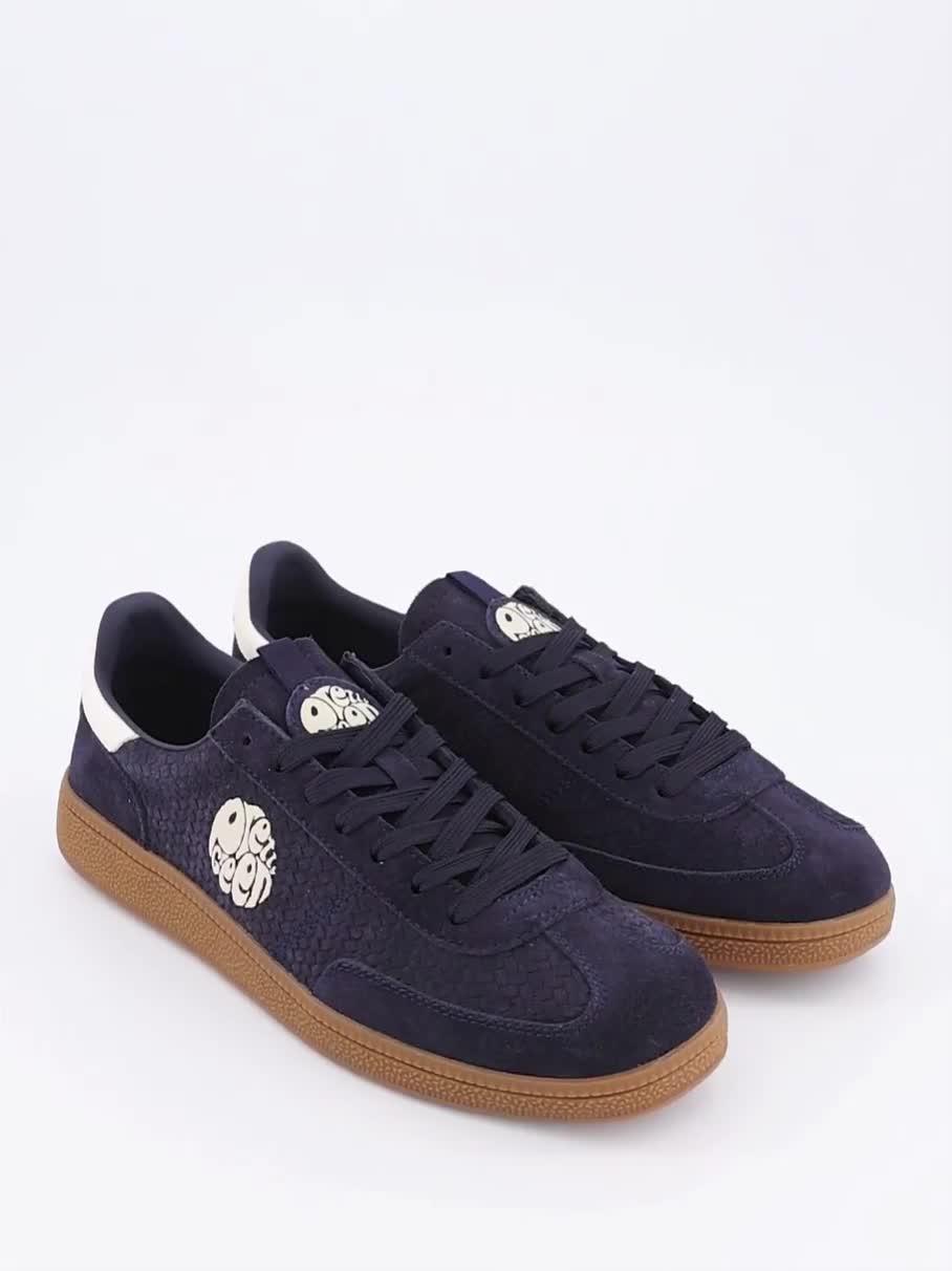 Video of pretty-green-ramblas-trainers-navy