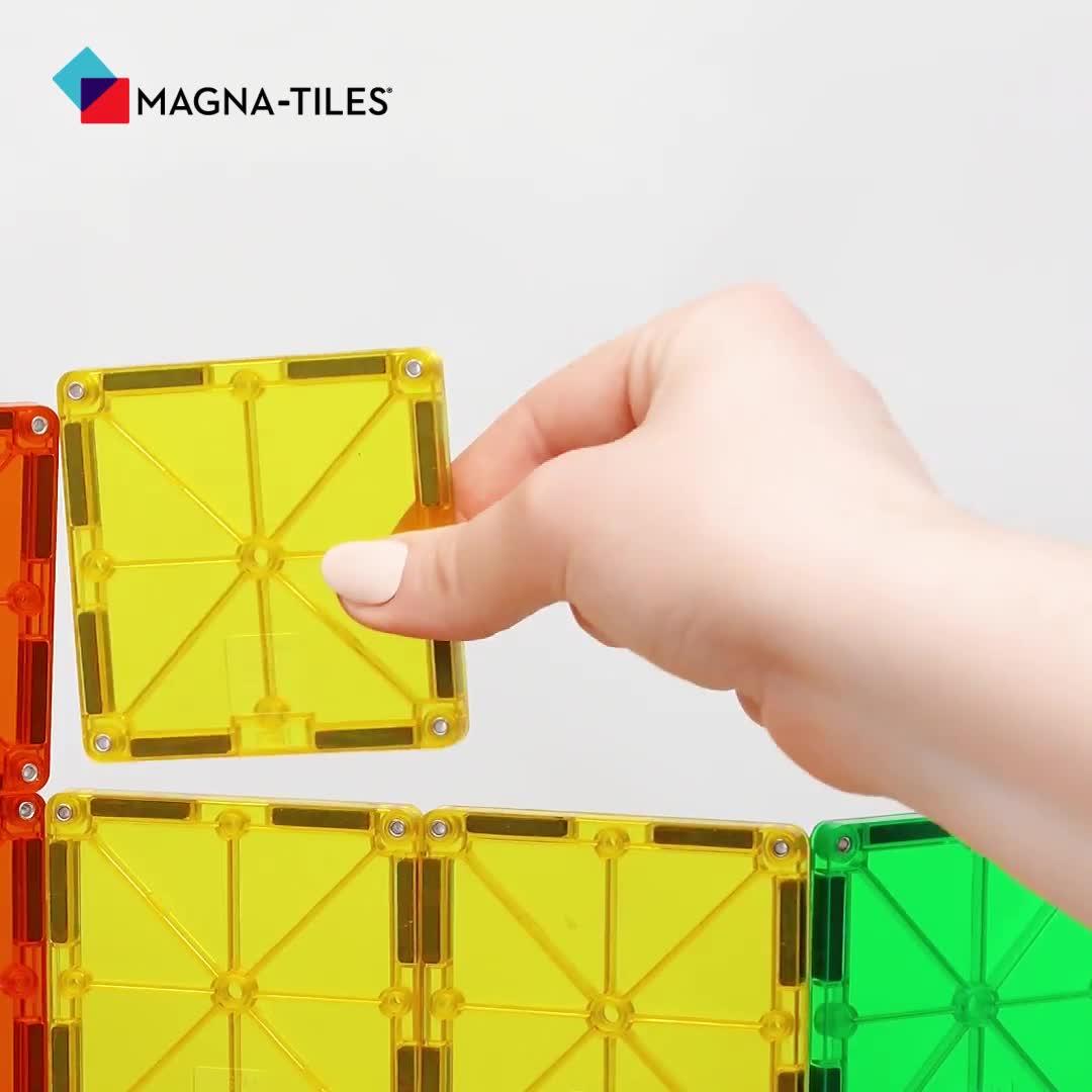 Image thumbnail 8 of 8 of Magna-Tiles Clear Colors 32 Piece Set