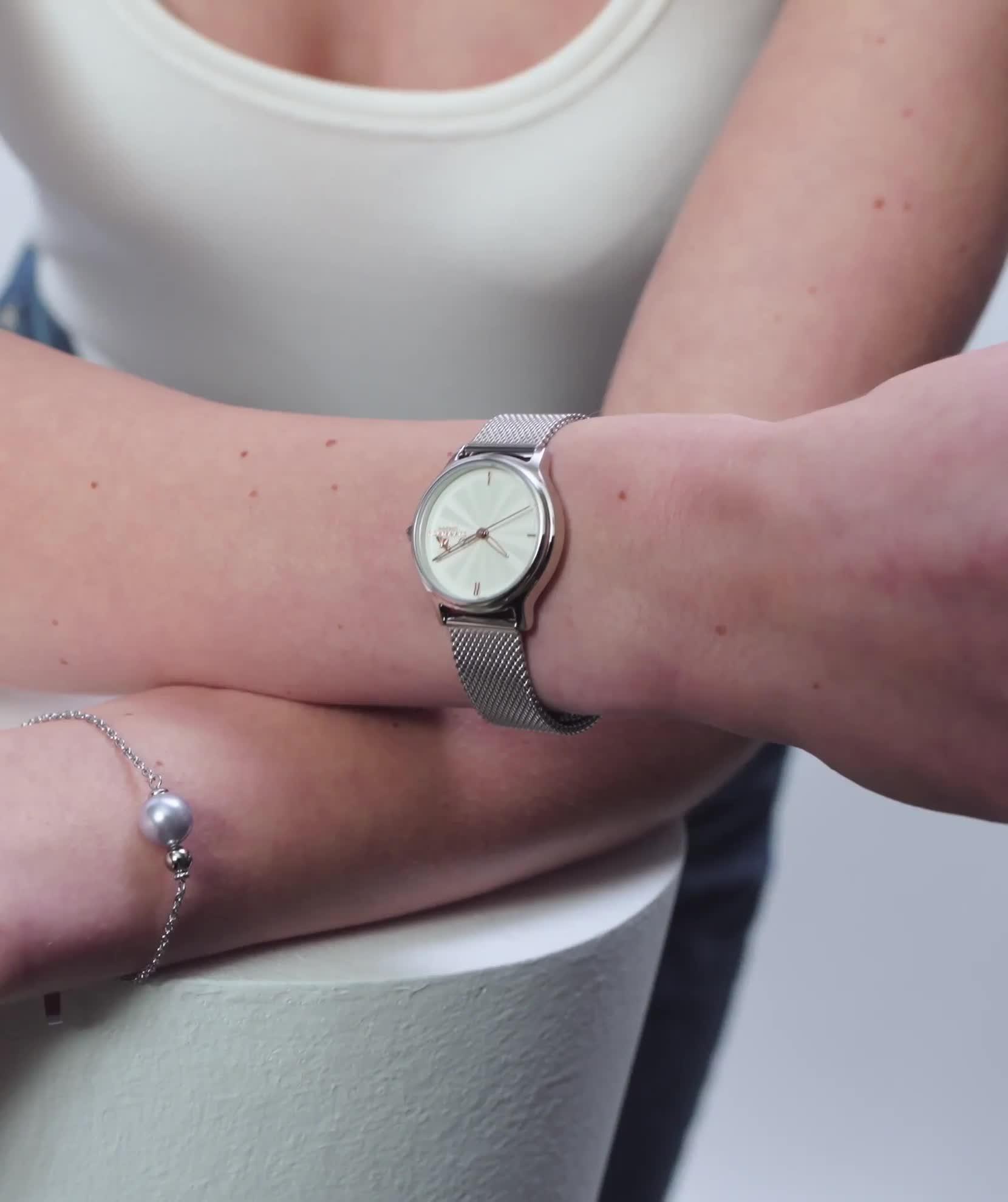 Image thumbnail 7 of 7 of Olivia Burton 30mm Classic Bee Stainless Steel Watch