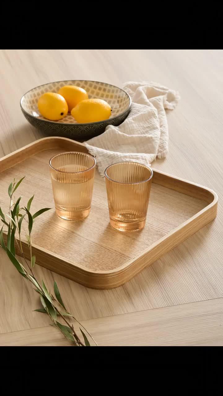 Image thumbnail 8 of 8 of The Very Collection Rectangular Large Tray 40cm - Pale Wood