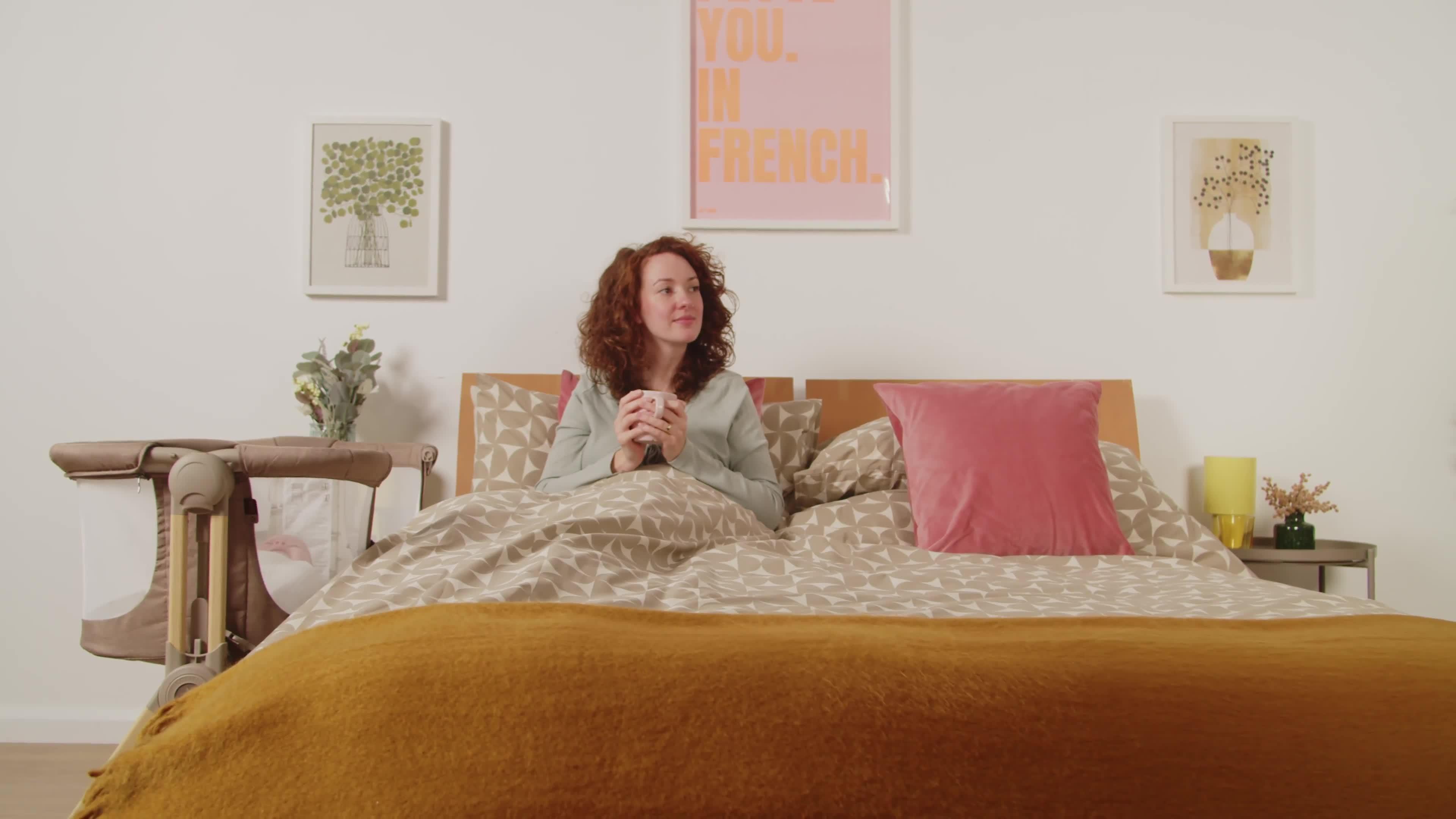 Image thumbnail 8 of 8 of Cosatto Close to Me Folding Bedside Crib - Lollop