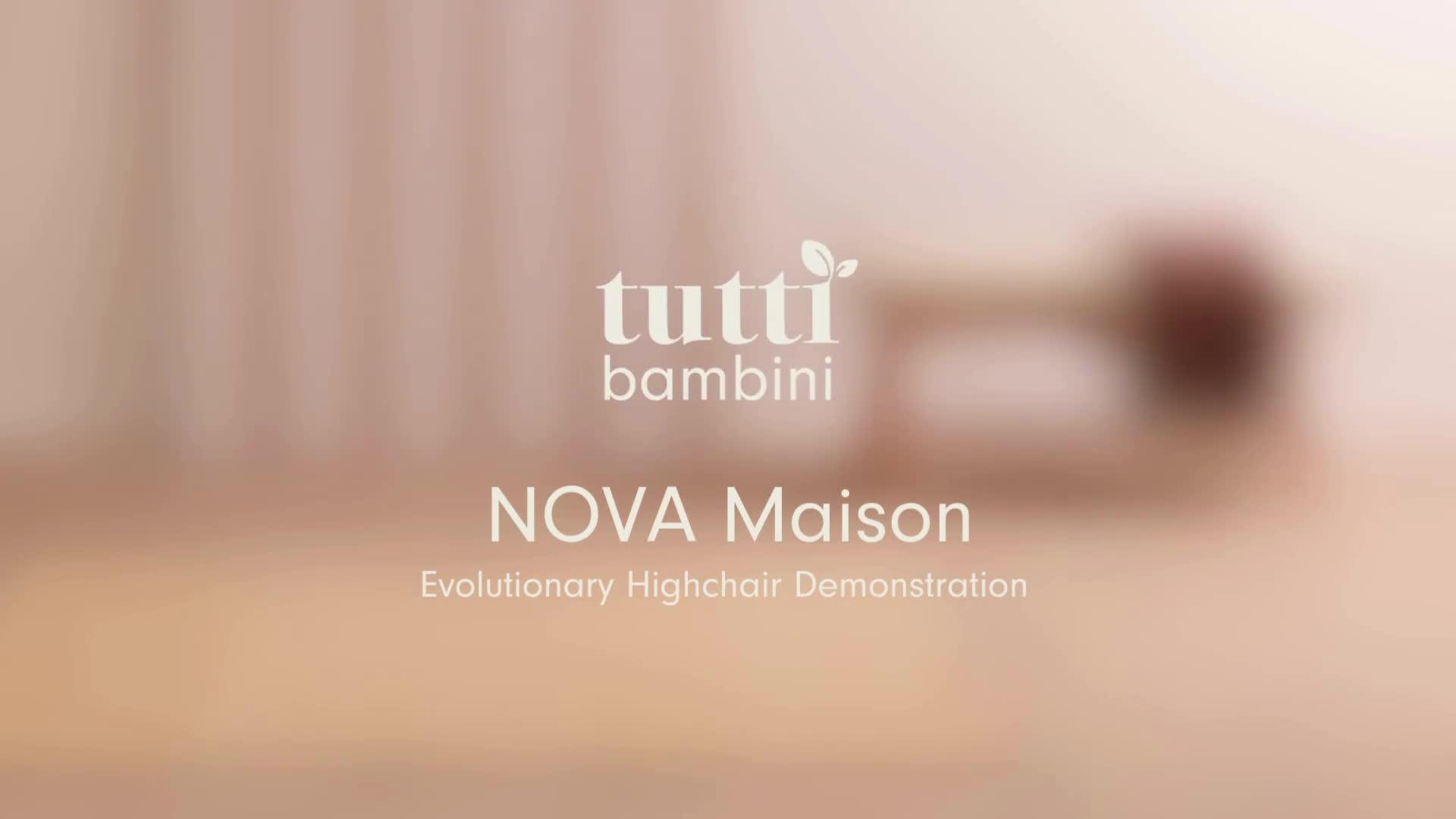 Image thumbnail 8 of 8 of Tutti Bambini Nova Maison Highchair & Accessory Pack - Truffle/Cocoa