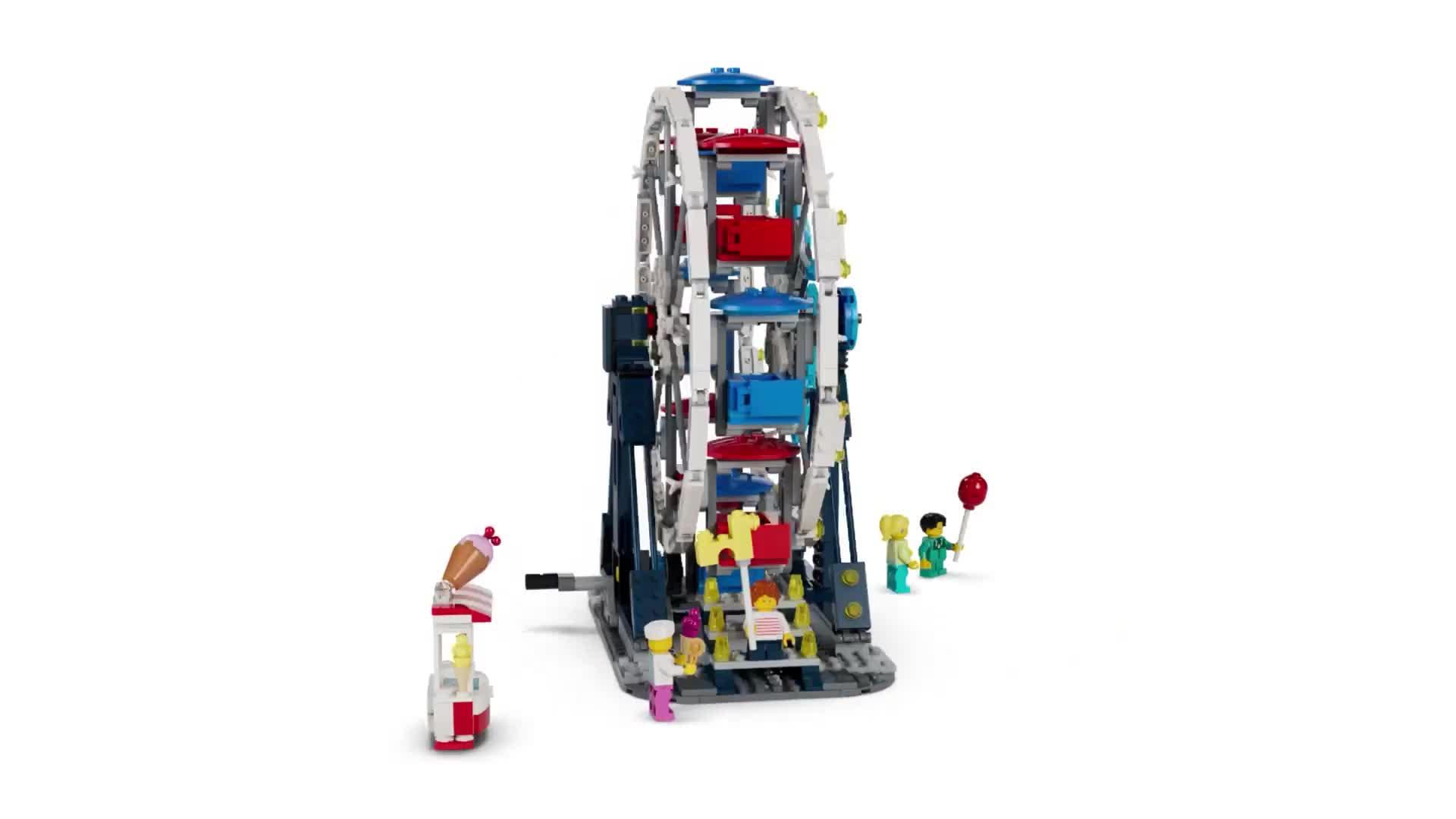 Image thumbnail 6 of 6 of LEGO Creator 3 in 1 Iconic Ferris Wheel Toy 31389