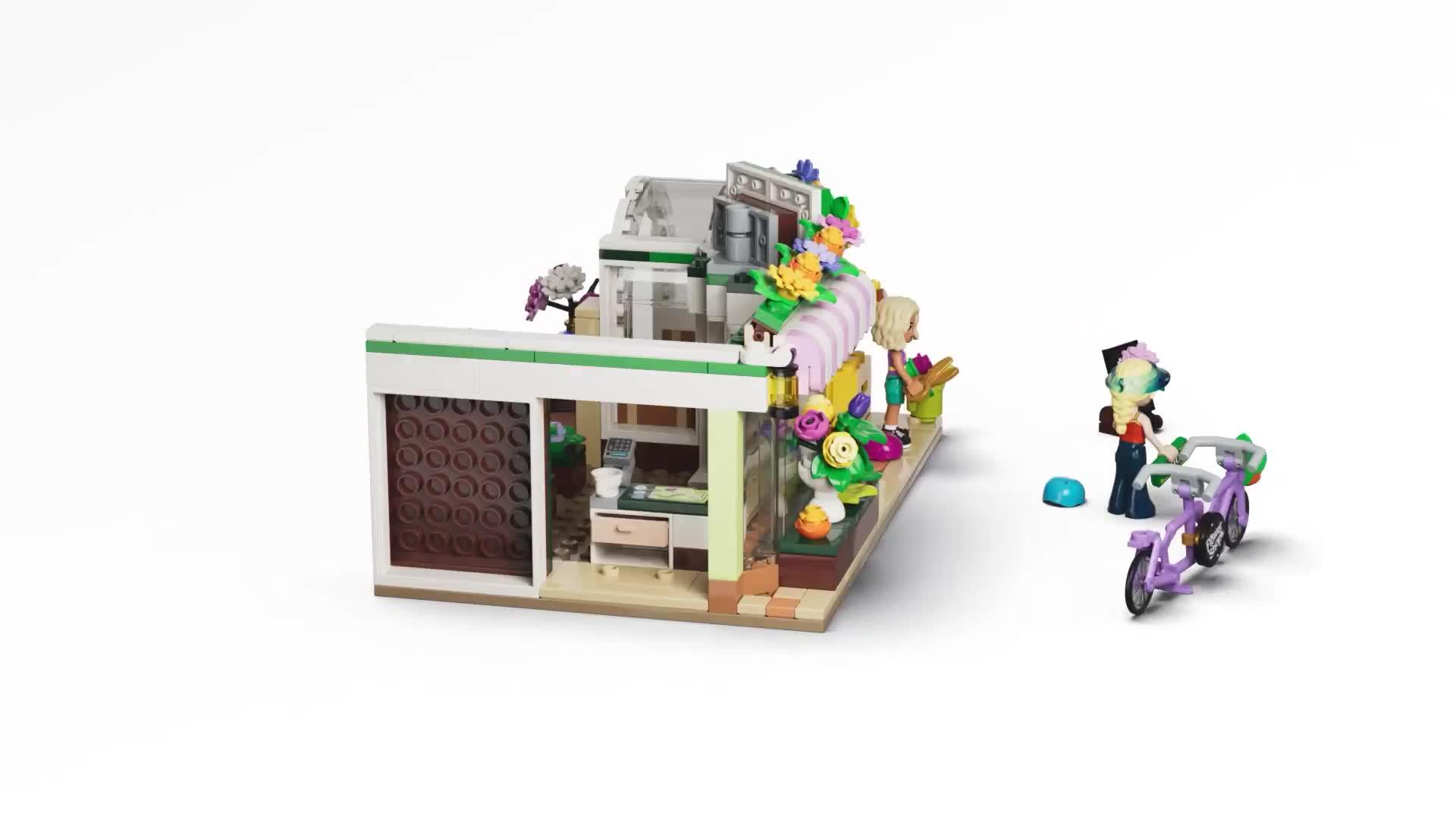 Image thumbnail 8 of 8 of LEGO Friends Creative Flower Shop Building Toy 42693