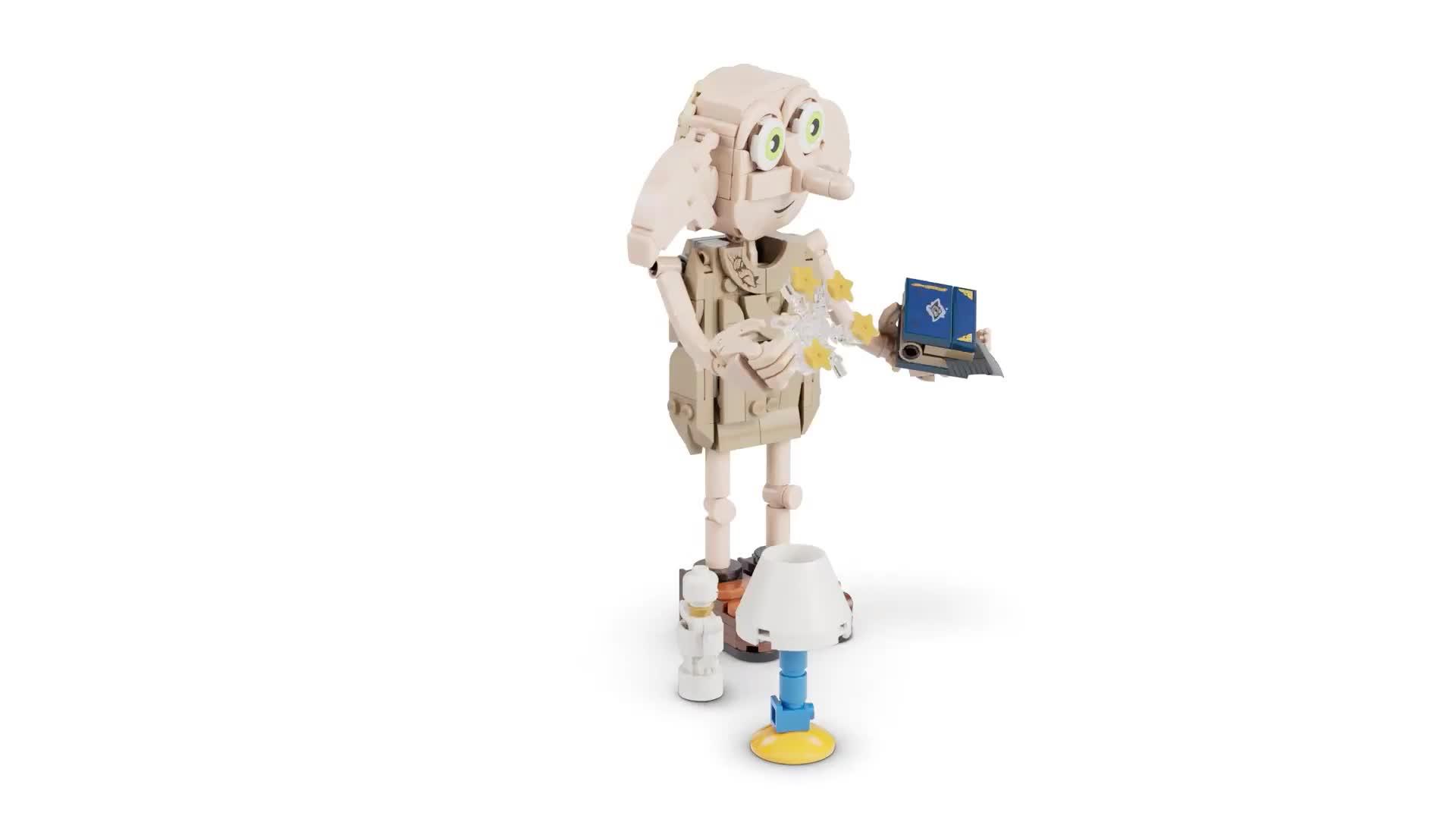 Image thumbnail 8 of 8 of LEGO Harry Potter Dobby the Free Elf Figure 76469
