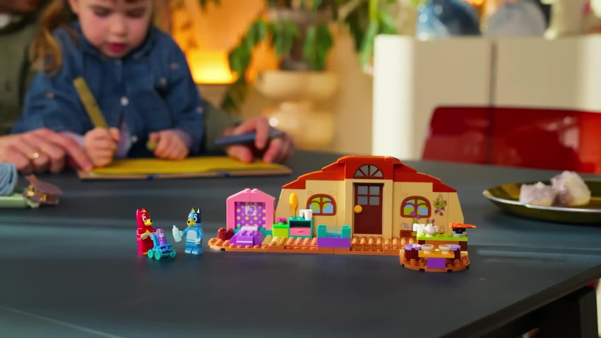 Image thumbnail 6 of 6 of LEGO Bluey School with Rusty and Bluey Toy 11221