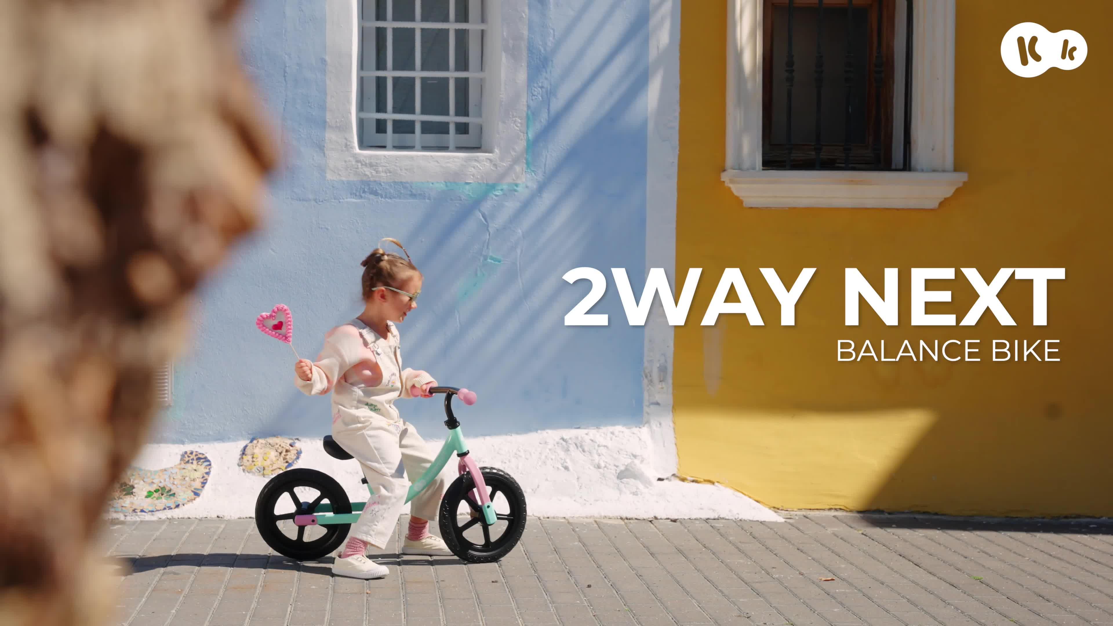 Image thumbnail 8 of 8 of Kinderkraft Balance bike 2 Way&nbsp;Next - Candy Mint&nbsp;