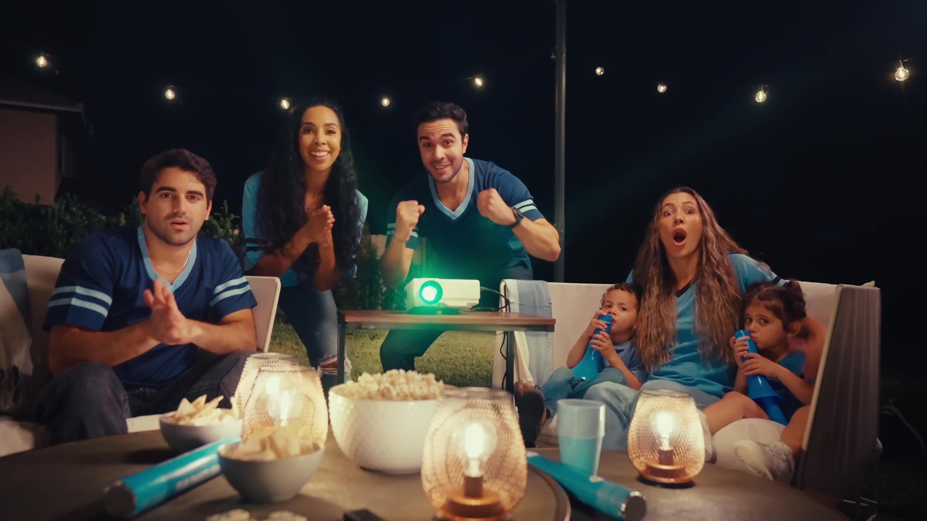 Image thumbnail 8 of 8 of Anker NEBULA soundcore Nebula P1 Full HD Portable Projector with Detachable Speakers
