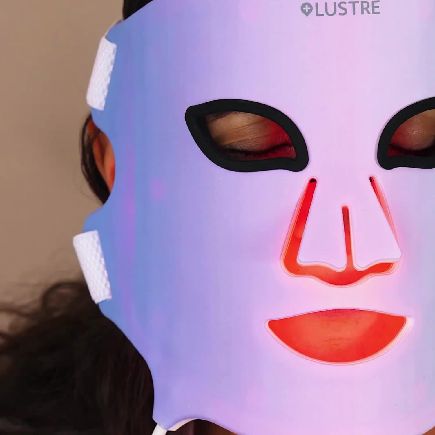 Video of lustre-lustre-revive-led-face-mask