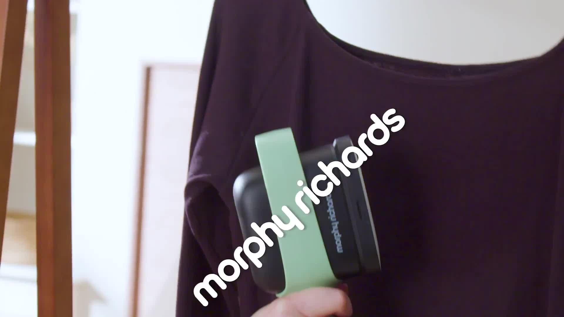 Video of morphy-richards-vibe-travel-garment-steamer