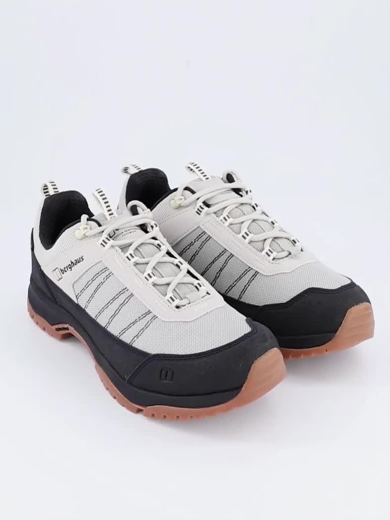 Image thumbnail 7 of 7 of Berghaus Mens Cushioned Grippy Lace-Up Hiking Shoes - Black