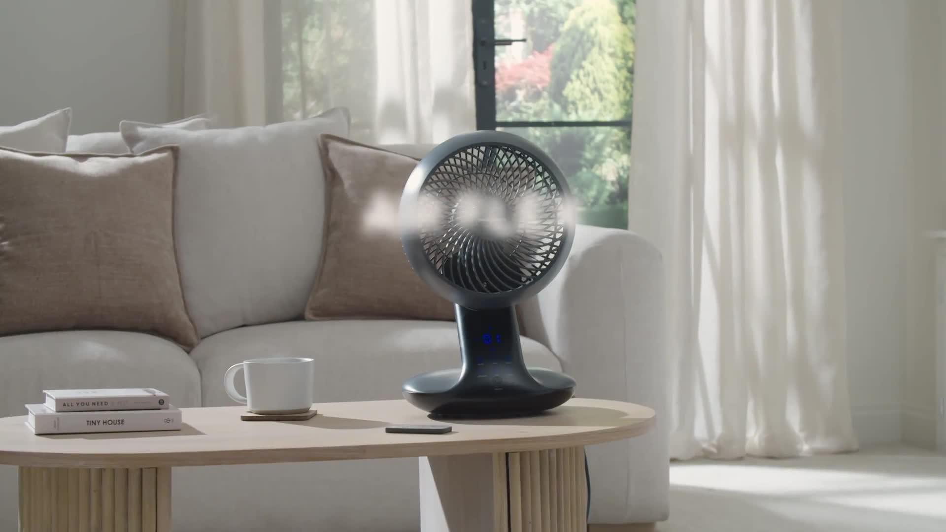 Video of morphy-richards-airflex-10-air-circulator-with-remote-control-grey