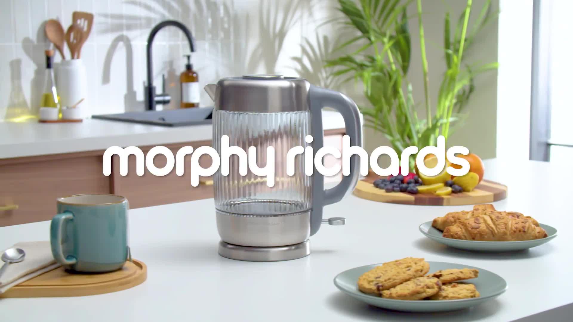Image thumbnail 8 of 8 of Morphy Richards Lantern 1.5L Jug Glass Kettle - Amber